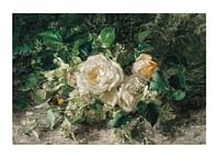 A Bouquet Of Roses By Olga Wisinger-Florian-1