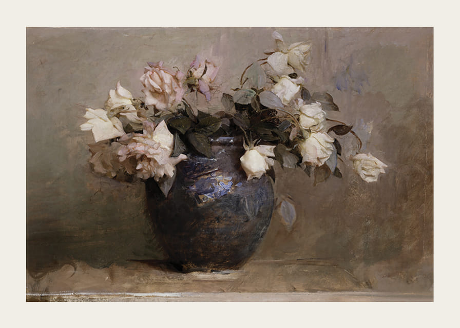 Roses By Abbott Handerson Thayer-12