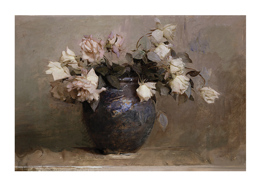 Roses By Abbott Handerson Thayer-12