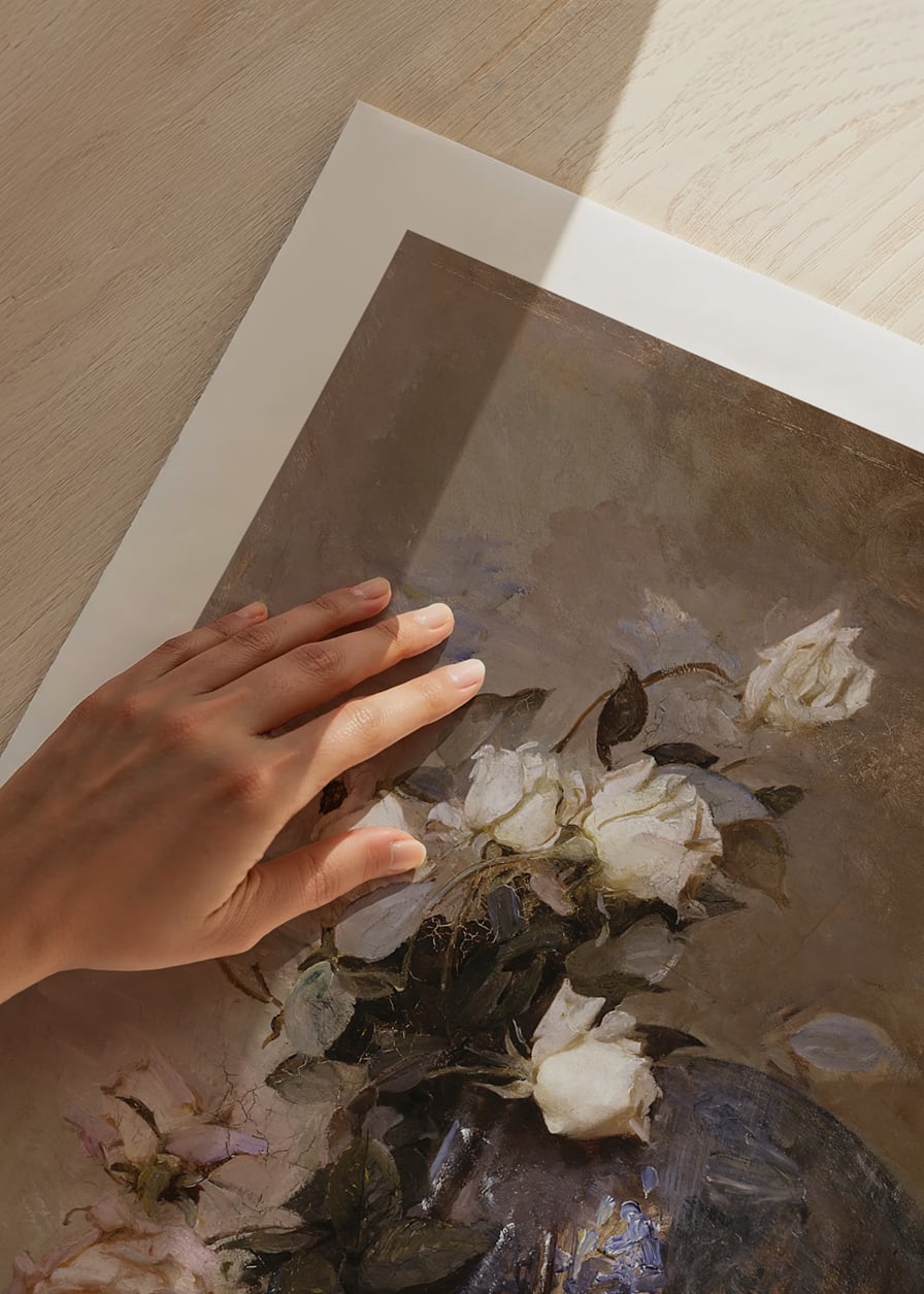 Roses By Abbott Handerson Thayer-12