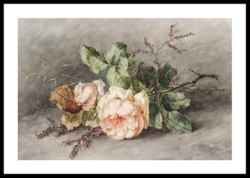 Poster Rozen By Margaretha Roosenboom