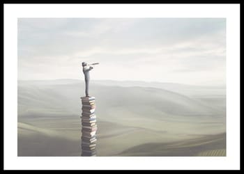 Poster Tower Of Books