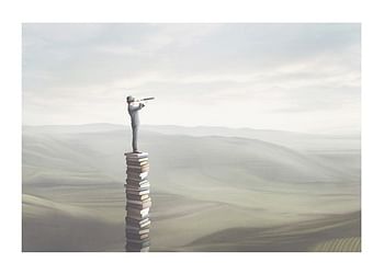 Poster Tower Of Books