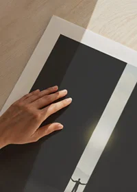 Silhouette of man opening dark doors to the light-9