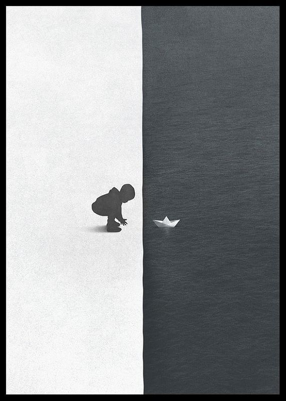 Child With Boat Contrast-12