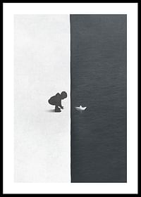 Child With Boat Contrast-0