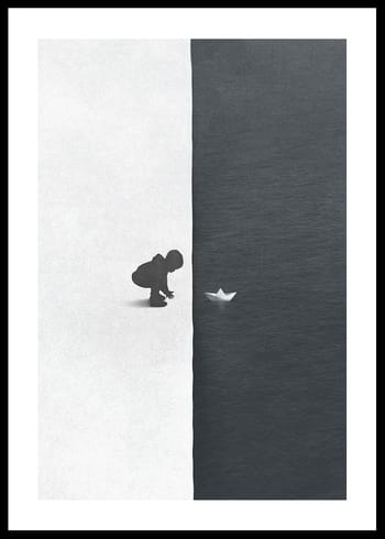 Poster Child With Boat Contrast