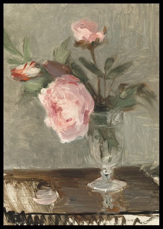 Peonies By Berthe Morisot-12