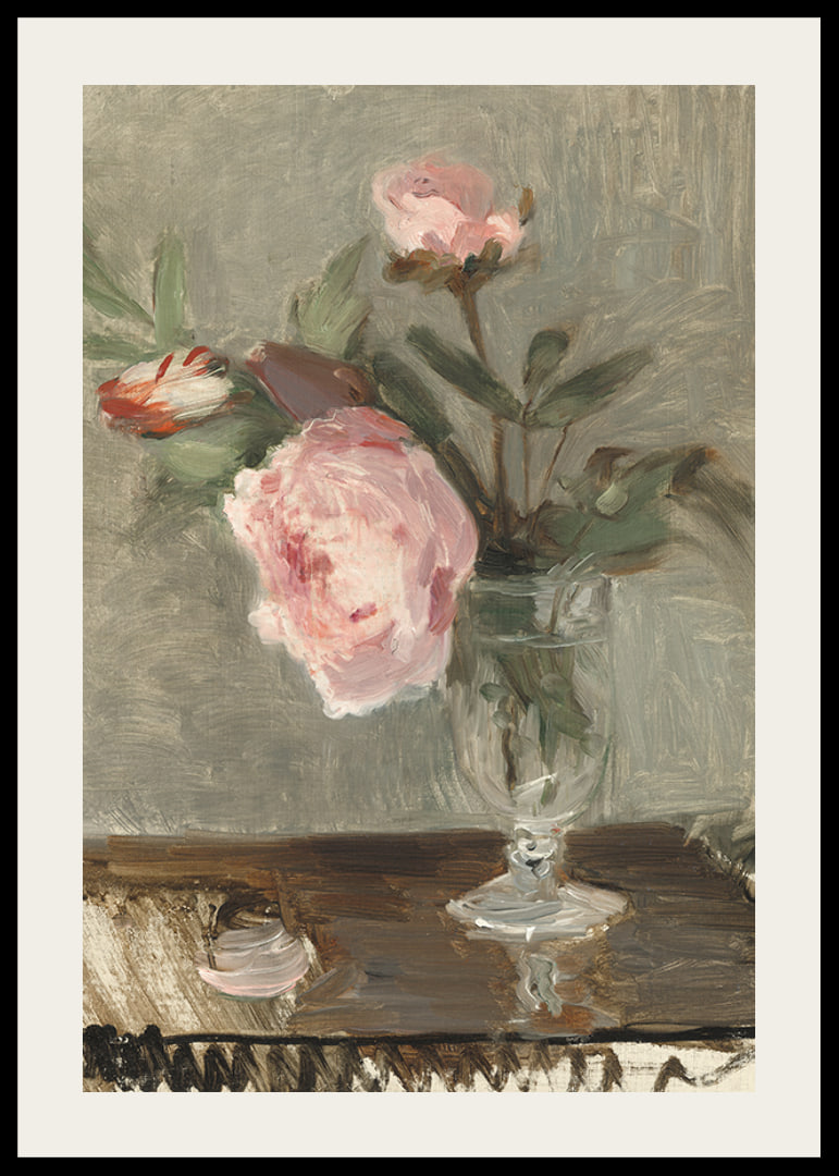 Peonies By Berthe Morisot-12