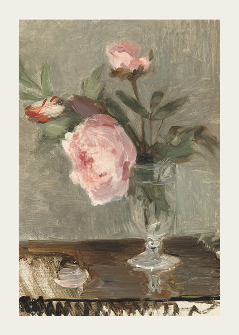 Peonies By Berthe Morisot-12