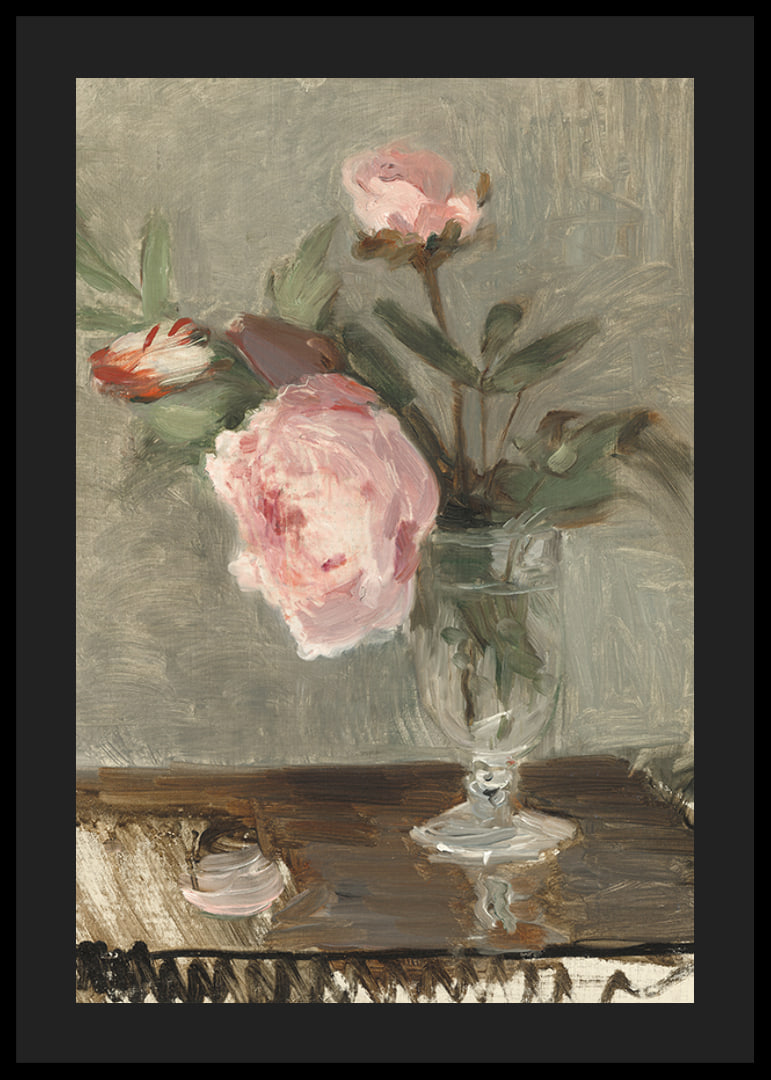 Peonies By Berthe Morisot-12