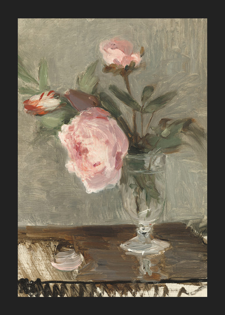 Peonies By Berthe Morisot-12
