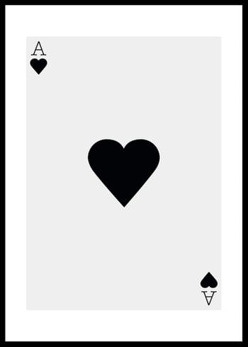 Poster Ace Of Hearts