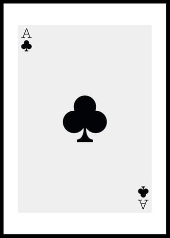 Poster Ace Of Clubs