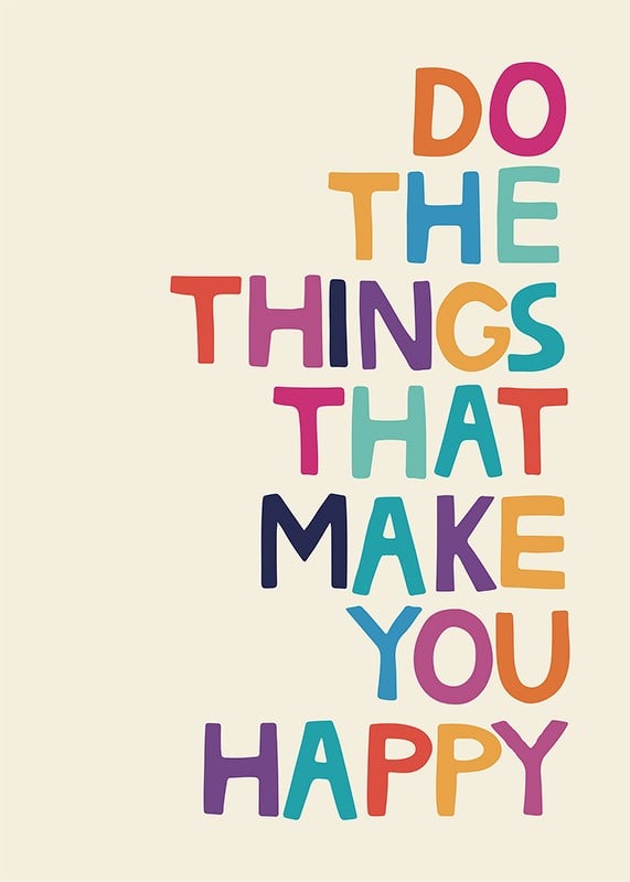 Colorful text illustration on beige background with message-12