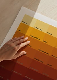 Graphic color chart with 40 beer types in shades from light to dark-3