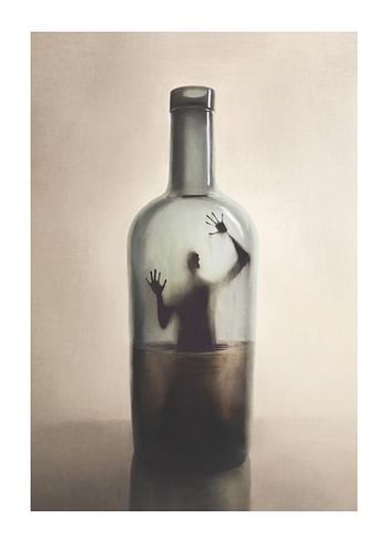 Plagát Bottle Imprisonment