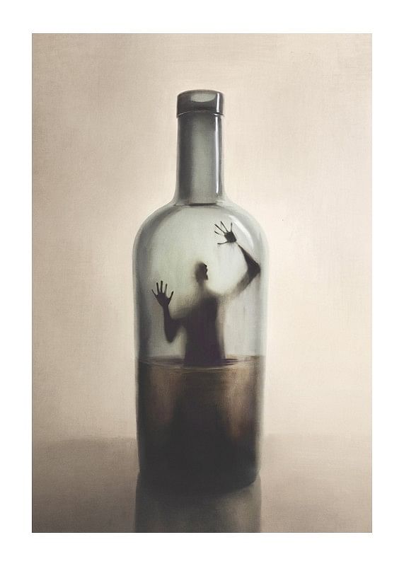 Plagát Bottle Imprisonment