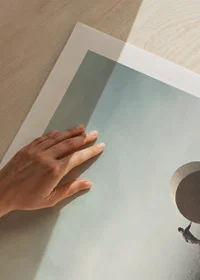 Illustration with two people moving cube and cylinder-9