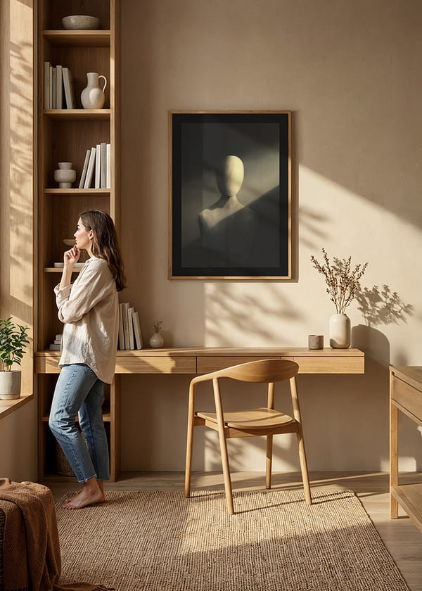 Poster Absent Identity crossfade