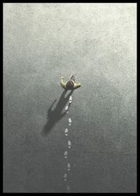 Walking Leaving Footsteps-2