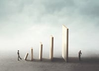 Illustration avec deux personnes et des dominos qui tombent-7