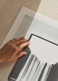 Surreal illustration of waterfall flowing out of frame-9