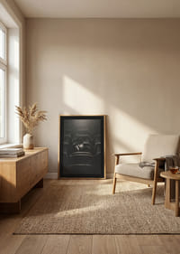 Ilustrovaný muž s klobúkom skrývajúci tvár v tmavej kinosále-8