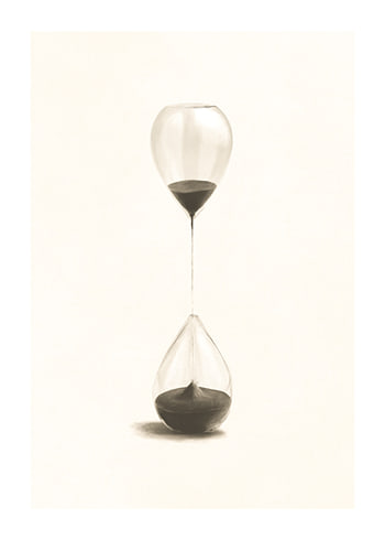 Poster Hourglass Balloon