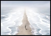 Surreal Path Between Seas-2