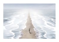 Surreal Path Between Seas-1