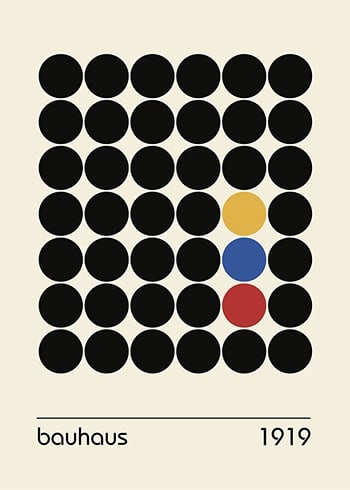 Poster Bauhaus Dots 1919