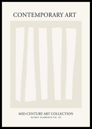 Póster Contemporary Art No2