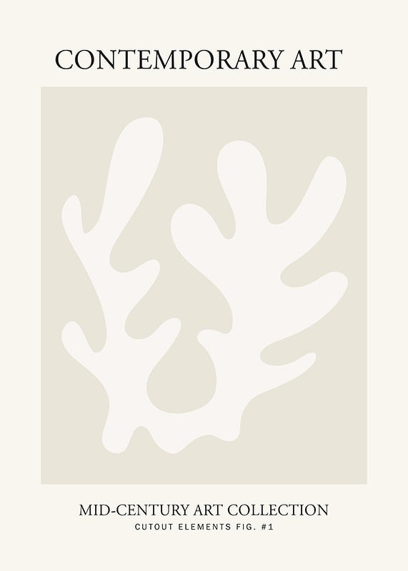 Juliste Contemporary Art No1