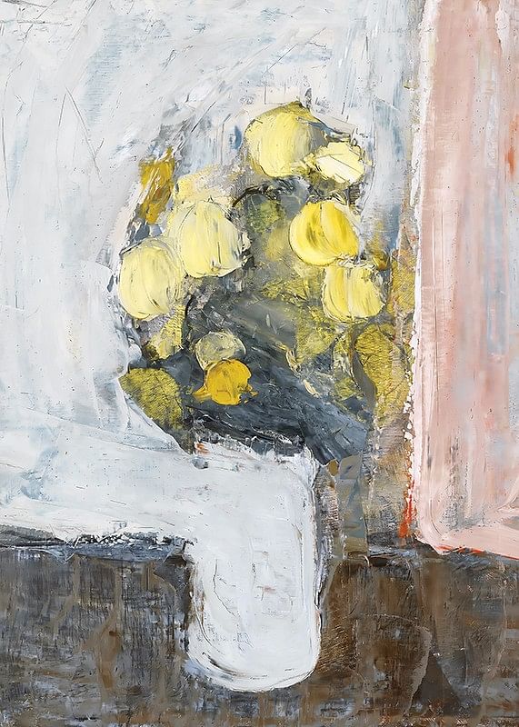 Opstilling Med Gule Blomster By Immanuel Ibsen-12