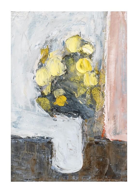 Plagát Opstilling Med Gule Blomster By Immanuel Ibsen