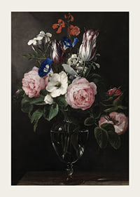 Flowers In A Vase By Jan Brueghel-5