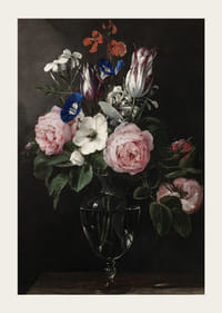 Flowers In A Vase By Jan Brueghel-5