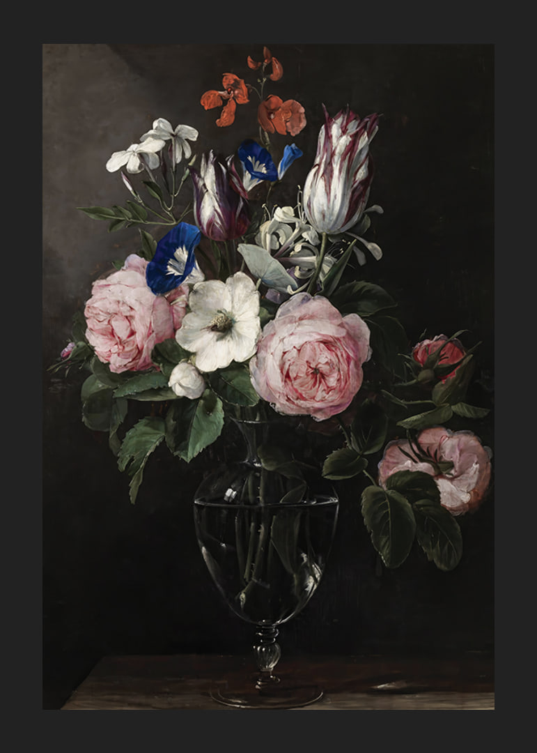 Flowers In A Vase By Jan Brueghel-12