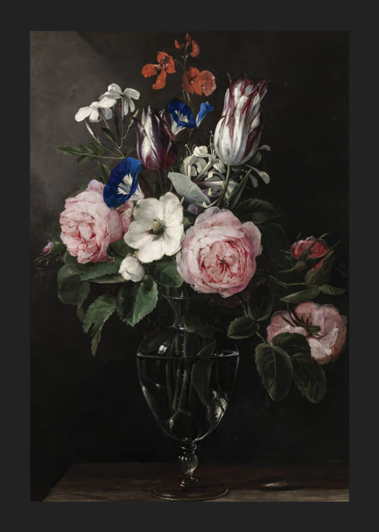 Flowers In A Vase By Jan Brueghel-12
