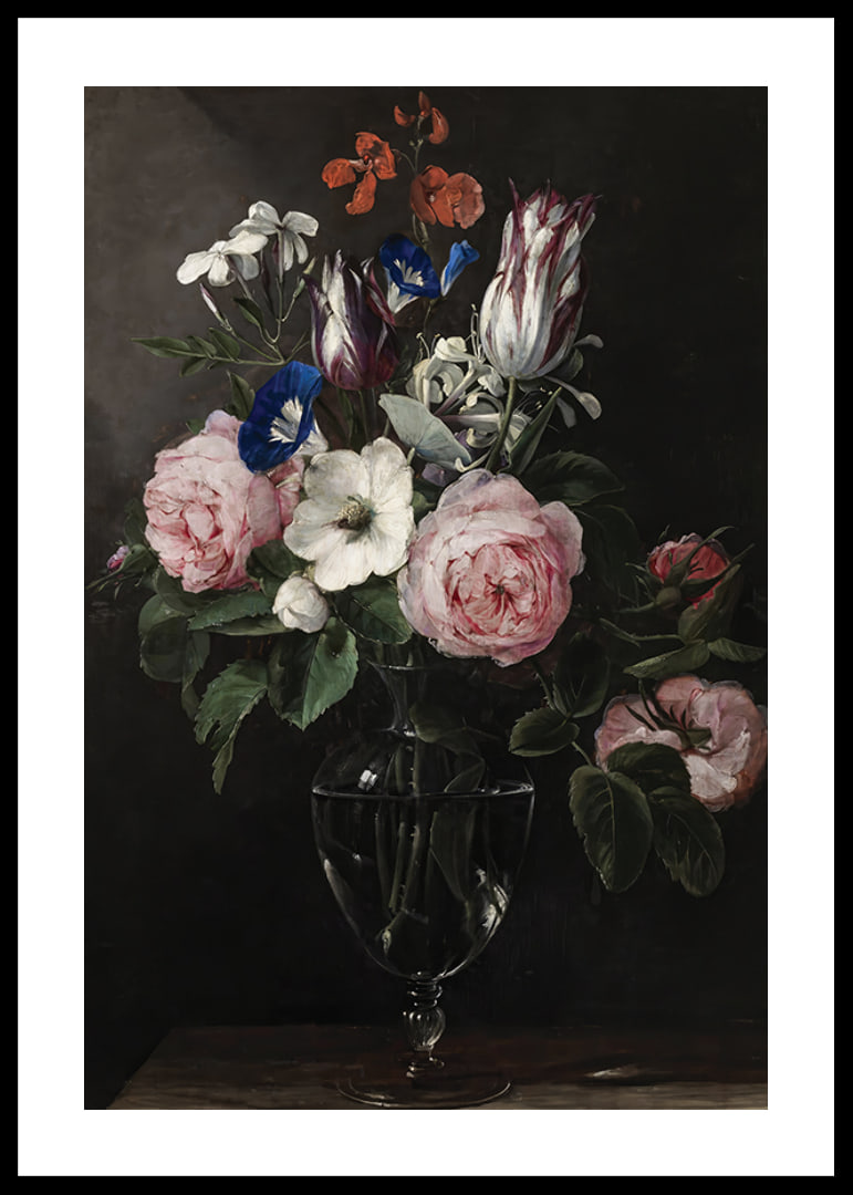 Flowers In A Vase By Jan Brueghel-12