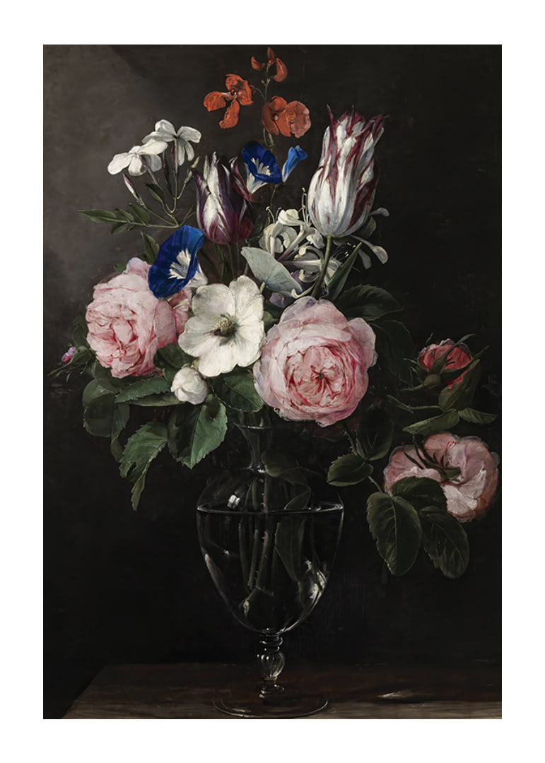 Flowers In A Vase By Jan Brueghel-12