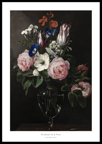 Poster Flowers In A Vase By Jan Brueghel