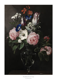 Flowers In A Vase By Jan Brueghel-1