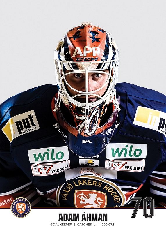 Växjö Lakers Adam Åhman #70-12