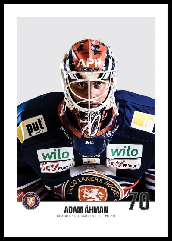 Växjö Lakers Adam Åhman #70-12