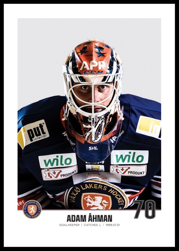 Växjö Lakers Adam Åhman #70-12