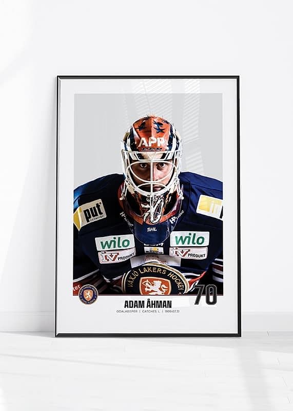 Växjö Lakers Adam Åhman #70-12
