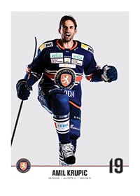 Växjö Lakers Amil Krupic #19-1