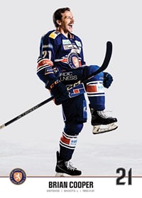 Växjö Lakers Brian Cooper #21-3